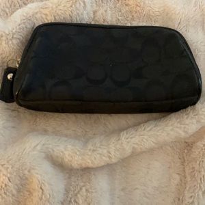 Coach makeup pouch - never used!
